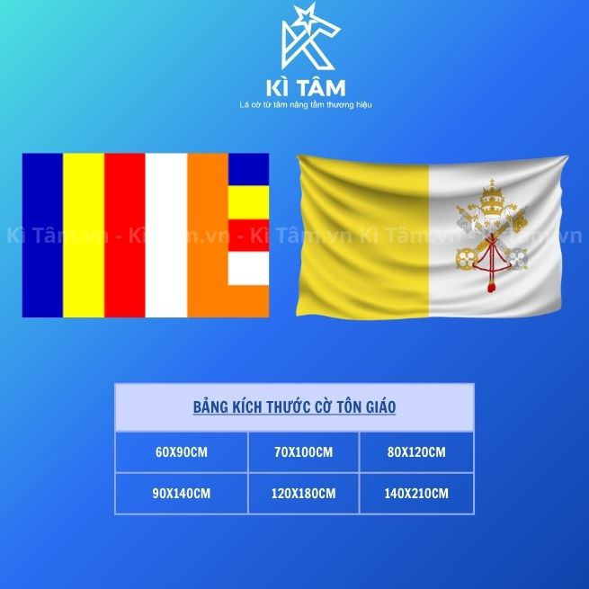 Cờ Phật Giao cờ Hội Thánh