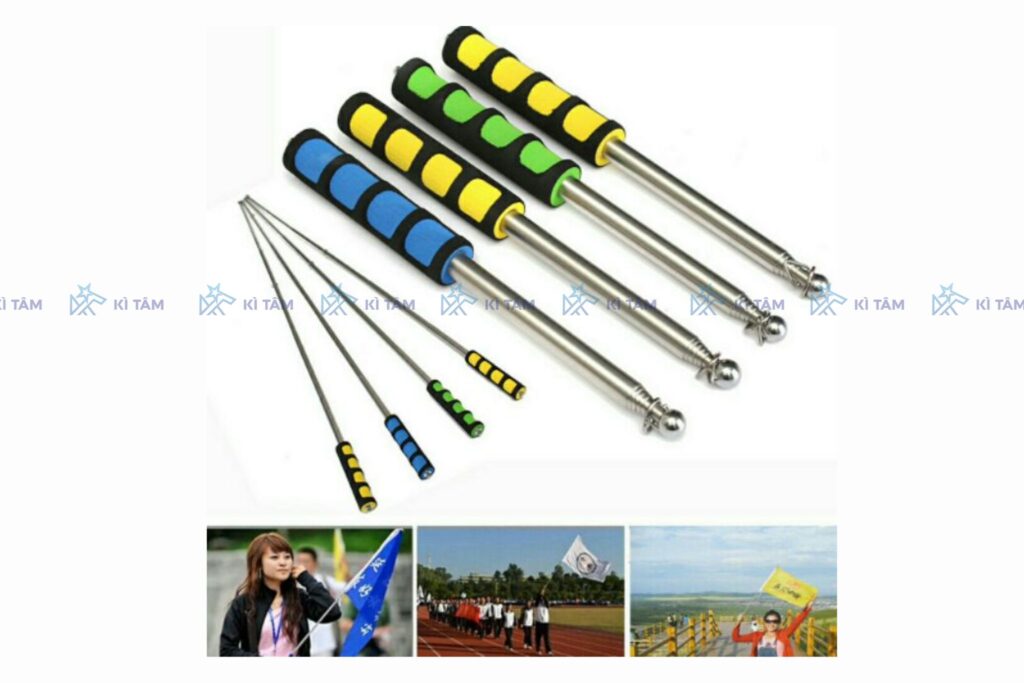 Cán cờ du lịch có sẵn